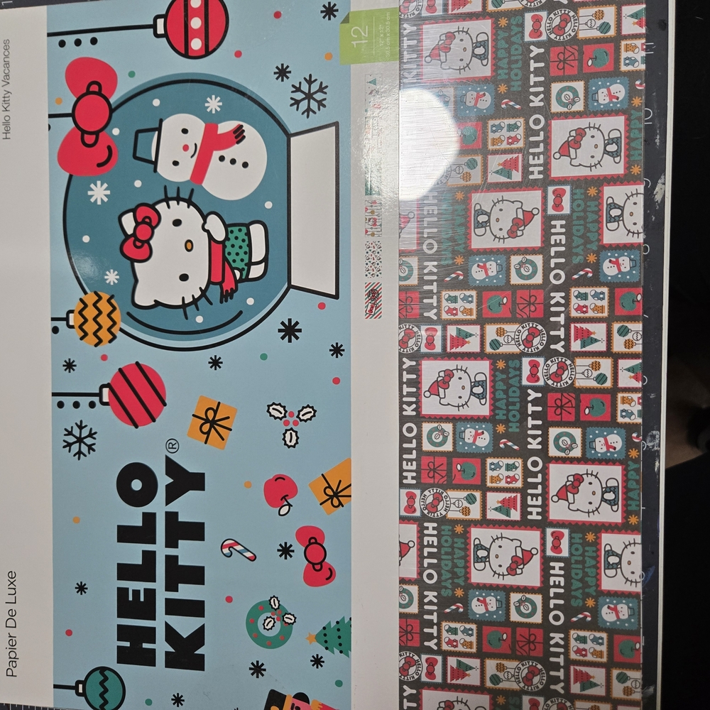 Hello Kitty Holiday Cricut Cardstock